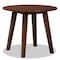 Baxton Studio Lida Modern and Contemporary Grey Fabric and Walnut Brown Finished Wood 5-Piece Dining Set 174-9879-10895-Zoro - alternate 8